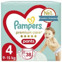 Підгузки Pampers Premium Care Pants Maxi Розмір 4 (9-15 кг) 38 шт (8001090759832)