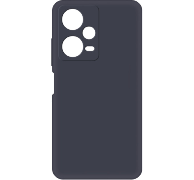 MAKE Чохол до мобільного телефона MAKE Xiaomi Redmi Note 12 Pro+ Silicone Obsidian Black (MCL-XRN12PPOB)