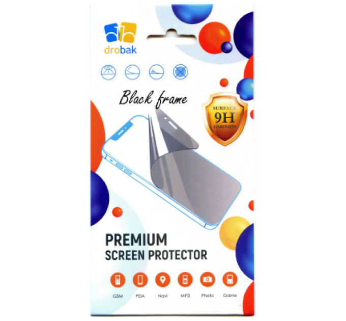 Drobak Скло захисне Drobak Motorola E13 (Black) (717143)