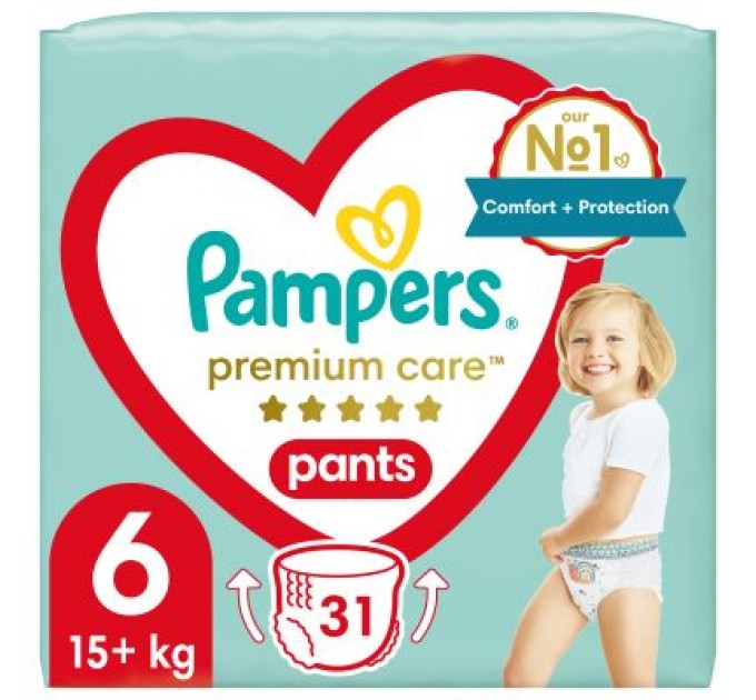 Pampers Підгузки Pampers Premium Care Pants Extra Large (15+ кг), 31 шт. (8001090759917)