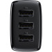 Baseus Зарядний пристрій Baseus Compact Charger 3U Black (CCXJ020101)