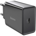 Baseus Зарядний пристрій Baseus Speed Mini Quick Charger Black (CCFS-SN01)
