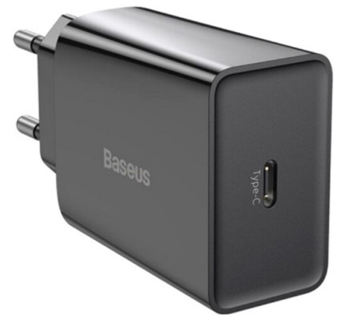 Baseus Зарядний пристрій Baseus Speed Mini Quick Charger Black (CCFS-SN01)