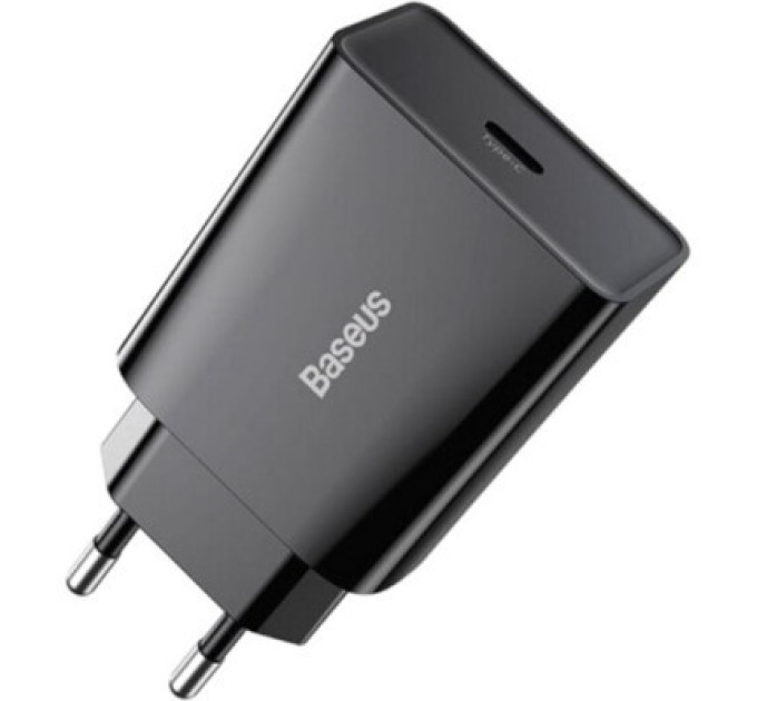 Baseus Зарядний пристрій Baseus Speed Mini Quick Charger Black (CCFS-SN01)