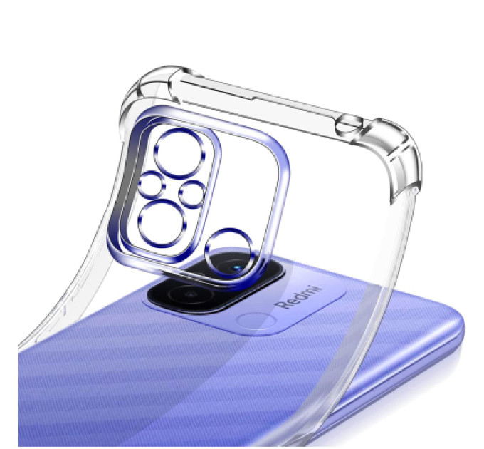 BeCover Чохол до мобільного телефона BeCover Anti-Shock Xiaomi Redmi 12C Clear (709176)