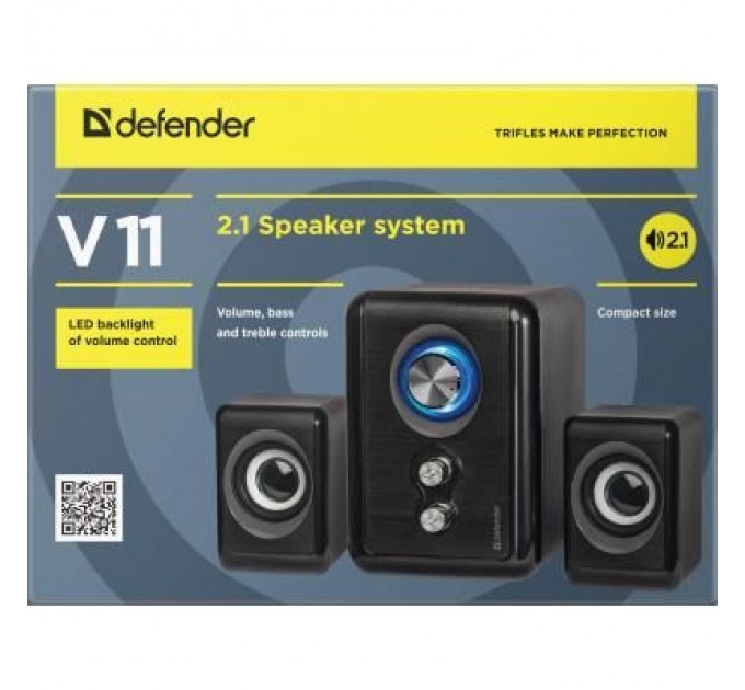 Defender Акустична система Defender V11 Black (65111)