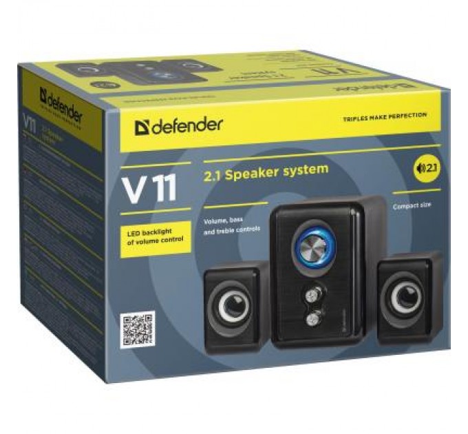 Defender Акустична система Defender V11 Black (65111)