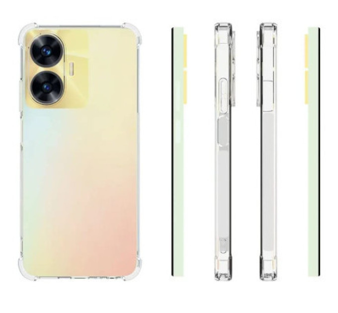 BeCover Чохол до мобільного телефона BeCover Anti-Shock Realme C55 Clear (709334)