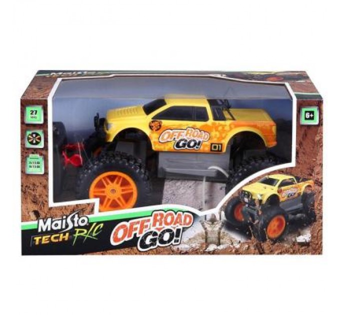 Maisto Радіокерована іграшка Maisto Off Road Go Жовтий (81762 yellow)