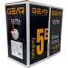 GEAR Кабель мережевий GEAR UTP 305м, cat.5e, CCA, 4*2*0,51, LSZH, indoor (GEC-UTPLCCA051305)