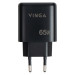 Vinga Зарядний пристрій Vinga GaN 65W PD+QC 1C1A ports Wall Charger (VCPCHCA65B)