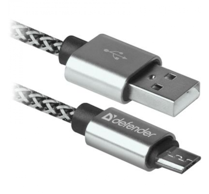 Defender Дата кабель USB 2.0 AM to Micro 5P 1.0m USB08-03T PRO Defender (87815)