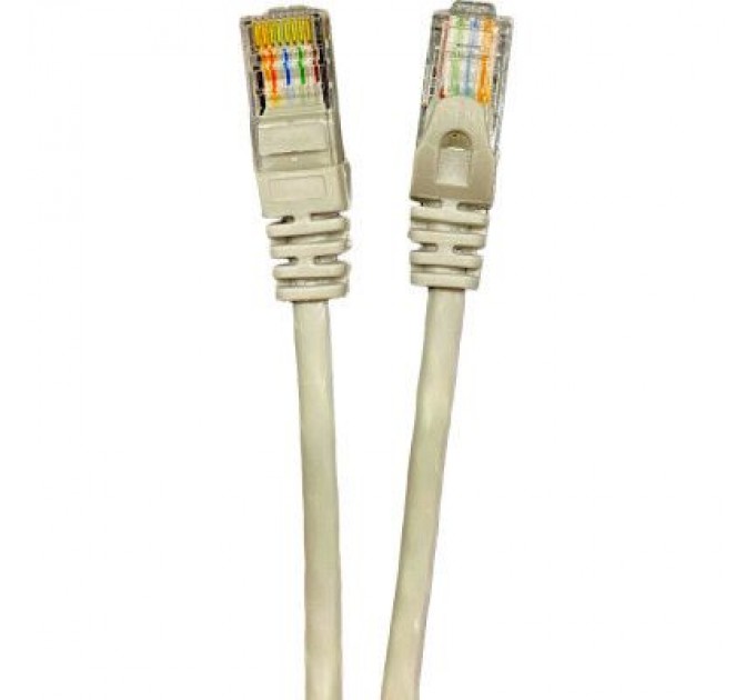 GEAR Патч-корд 0.25м UTP cat.5e, CCA, 24AWG, gray GEAR (GPC-UTPCCARJ45-0.25G)
