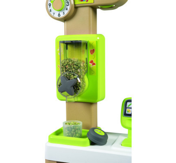Smoby Ігровий набір Smoby Інтерактивний супермаркет Фреш з кошиком та сканером зі світловими та звуковими ефектами (350233)