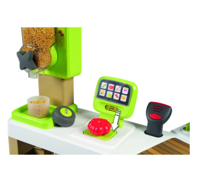 Smoby Ігровий набір Smoby Інтерактивний супермаркет Фреш з кошиком та сканером зі світловими та звуковими ефектами (350233)