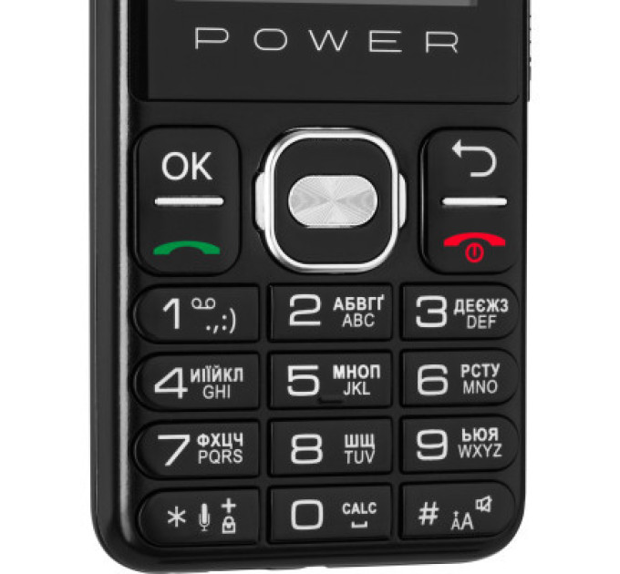 2E Мобільний телефон 2E E240 2023 Black (688130251068)
