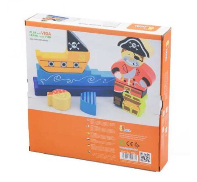 Viga Toys Розвиваюча іграшка Viga Toys Пірат (50077)