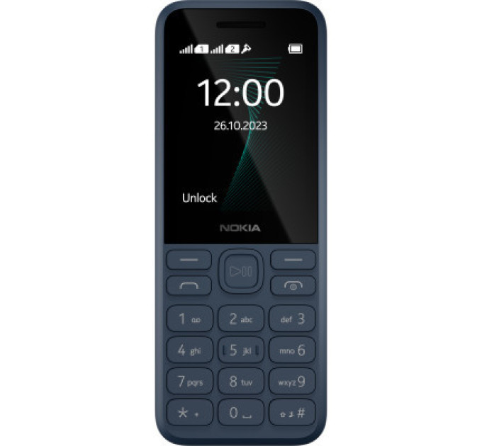 Nokia Мобільний телефон Nokia 130 DS 2023 Dark Blue