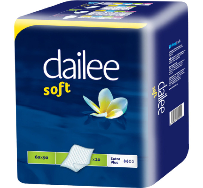 Dailee Пелюшки для малюків Dailee Soft 90х60 см 20 шт (8595611623950)