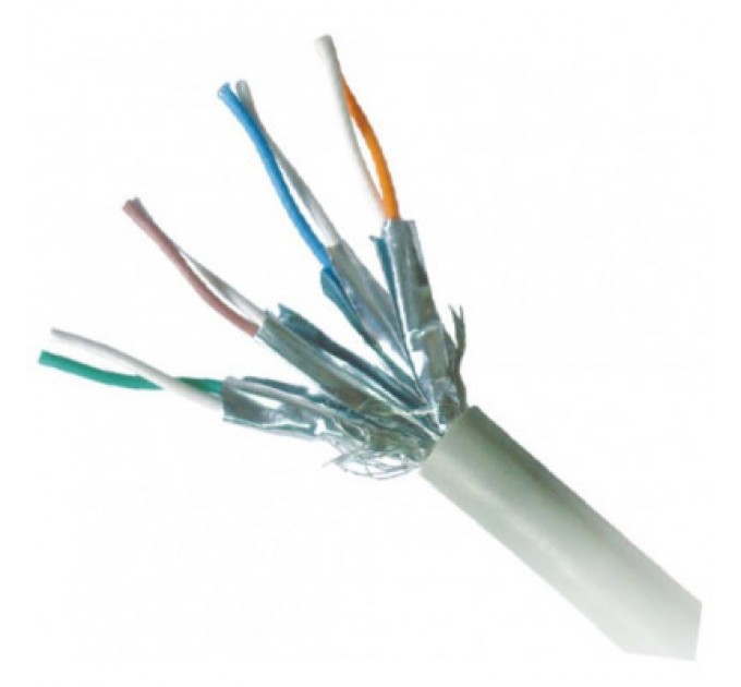 Cablexpert Патч-корд 3м S/FTP Cat 6A CU LSZH green Cablexpert (PP6A-LSZHCU-G-3M)