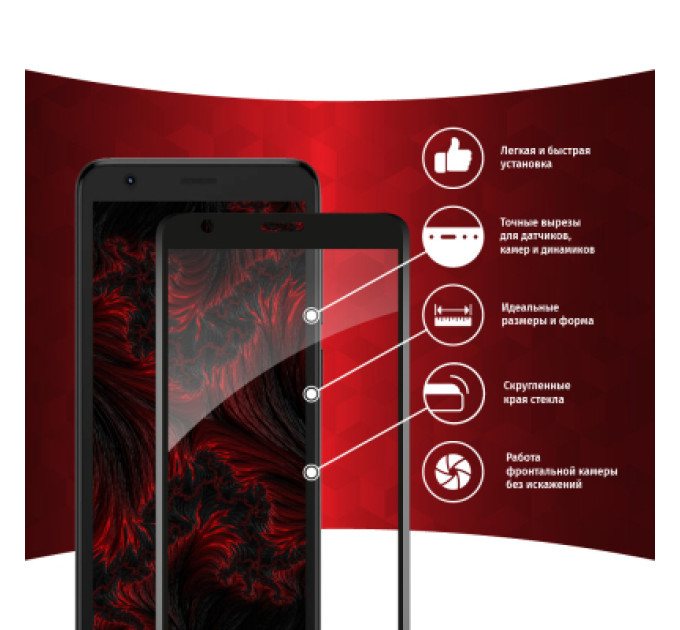 Intaleo Скло захисне Intaleo Full Glue ZTE Blade L9 (1283126517747)