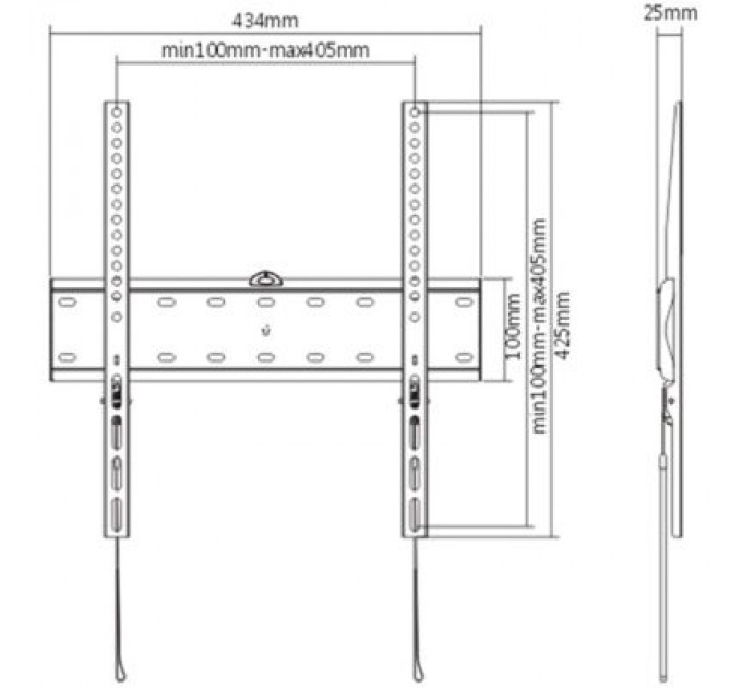 Gembird Кронштейн Gembird WM-55F-02