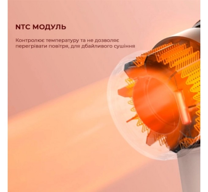 Xiaomi Фен Xiaomi Deerma DEM-CF50W(pink) (DEM-CF50W(pink))