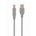 Cablexpert Кабель Cablexpert USB - USB Type-B V 2.0 (M/M), 1.8 м, сірий (CCP-USB2-AMBM-6G)