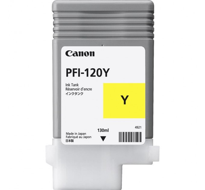 Canon Картридж CANON (PFI-120Y) iPF200/205/300/305, Yellow (2888C001)