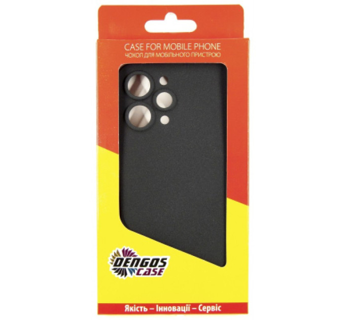 Dengos Чохол до мобільного телефона Dengos Carbon Xiaomi Redmi 12 (black) (DG-TPU-CRBN-183)
