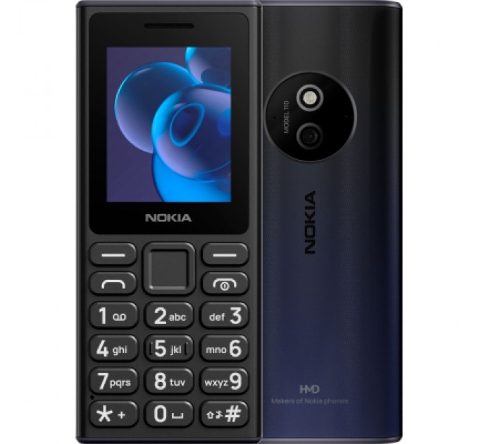 Nokia Мобільний телефон Nokia 110 DS 2024 Black