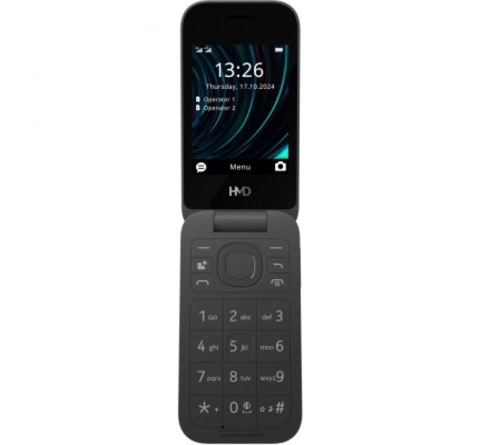 HMD Мобільний телефон HMD 2660 4G Flip DS Black