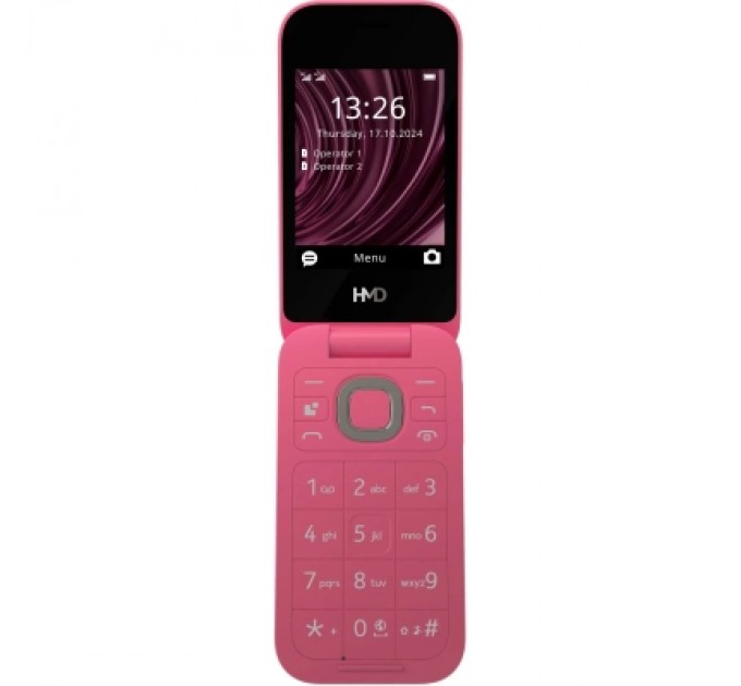 HMD Мобільний телефон HMD 2660 4G Flip DS Red