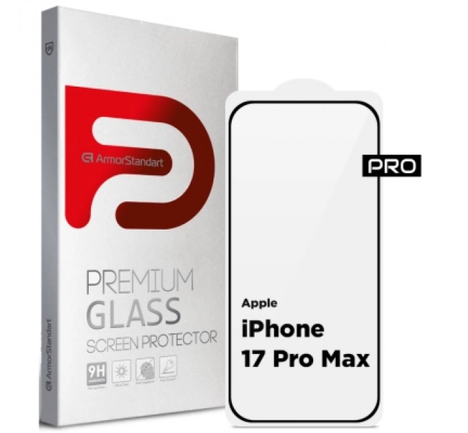 Armorstandart Скло захисне Armorstandart Pro Apple iPhone 17 Pro Max (ARM86212)