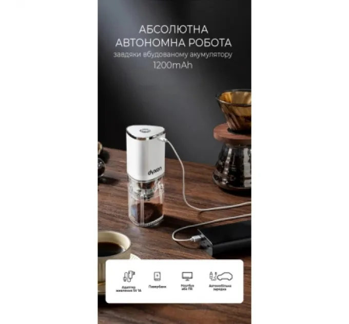 DYXON Кавомолка DYXON MEGAGRIND 155 White (DXNKMMGGD155W)