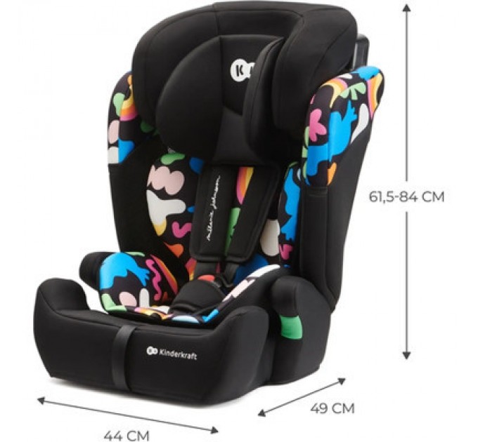 Kinderkraft Автокрісло Kinderkraft Comfort Up i-Size Happy Shapes (KCCOUP02HAP0000) (5902533925476)