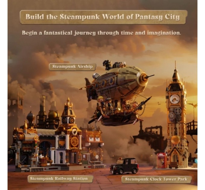 Pantasy Конструктор Pantasy Original Дирижабль Steampunk (85021)