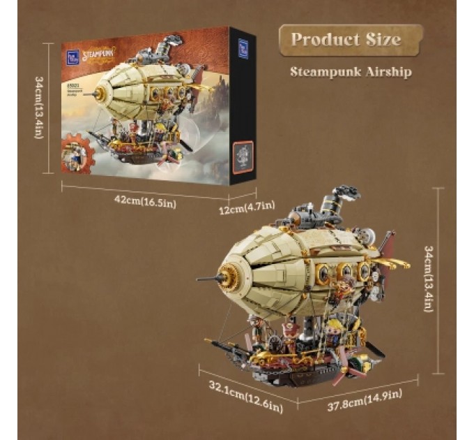 Pantasy Конструктор Pantasy Original Дирижабль Steampunk (85021)