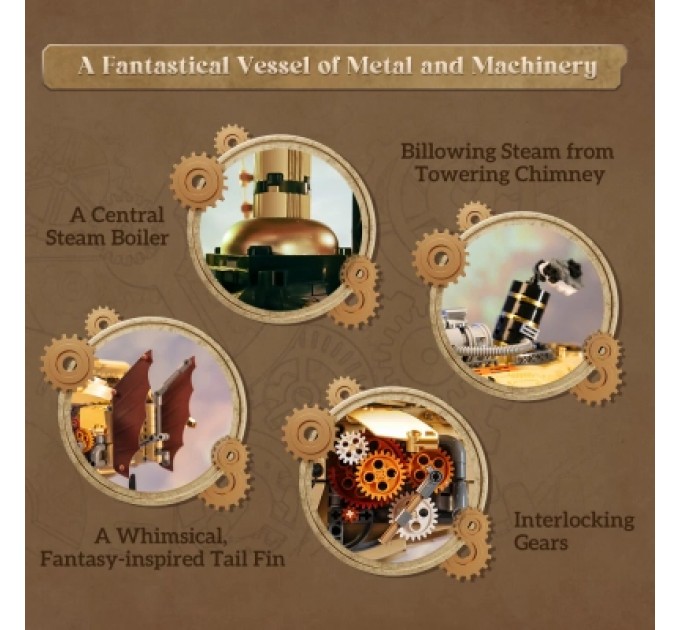 Pantasy Конструктор Pantasy Original Дирижабль Steampunk (85021)