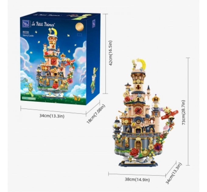 Pantasy Конструктор Pantasy Le Petit Prince Зірковий Замок (86326)