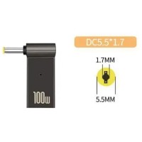 Адаптер PD 100W USB Type-C Female to DC Male Jack 5.5x1.7 mm ACER, PACKARD BELL ST-Lab (PD100W-5.5x1.7mm) Адаптер PD 100W USB Type-C Female to DC Male Jack 5.5x1.7 mm ACER, PACKARD BELL ST-Lab (PD100W-5.5x1.7mm)