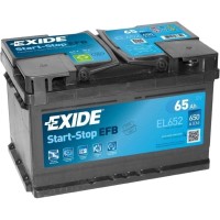 Акумулятор автомобільний EXIDE START-STOP EFB 65A (EL652)