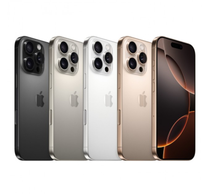 Apple Мобільний телефон Apple iPhone 16 Pro 1TB Desert Titanium (MYNW3)