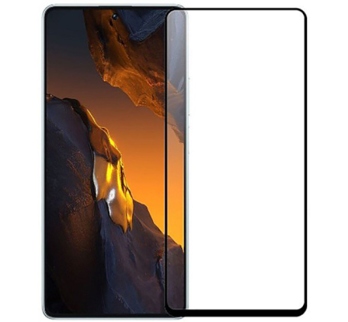 BeCover Скло захисне BeCover Poco F5 Black (709743)