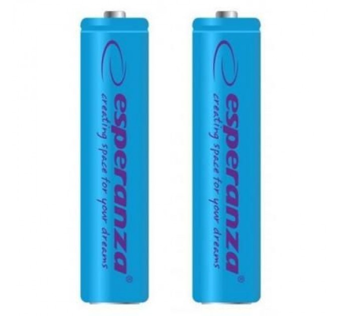 Esperanza Акумулятор Esperanza AAA 1000mAh Ni-MH * 2 blue (EZA101B)