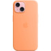 Apple Чохол до мобільного телефона Apple iPhone 15 Silicone Case with MagSafe Orange Sorbet (MT0W3ZM/A)