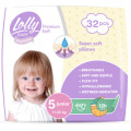 Lolly Підгузки Lolly Premium Soft 5 (11-25 кг) 32 шт (4820174981051)