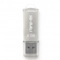 Hi-Rali Флеш-накопичувач USB 4GB Hi-Rali Rocket Series Silver (HI-4GBVCSL)
