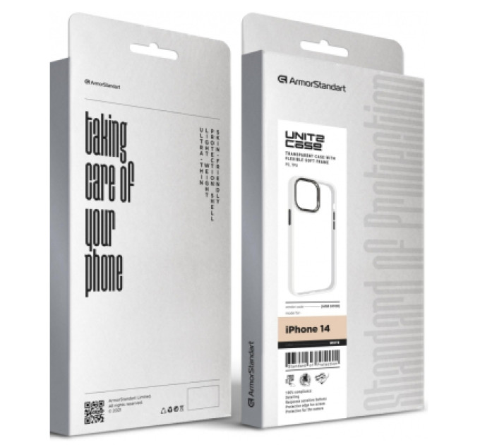 Armorstandart Чохол до мобільного телефона Armorstandart UNIT2 Apple iPhone 14 White (ARM69938)