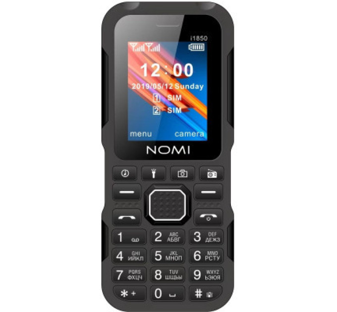 Nomi Мобільний телефон Nomi i1850 Black